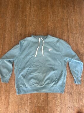 BLUE NIKE HOODIE
